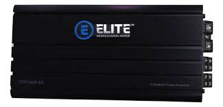 AMPLI ELITE 4 CANALES CLASE D 120 WATS RMS A 4 OHMS - Elite